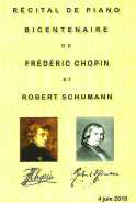 Bicentenaire Chopin et Schumann